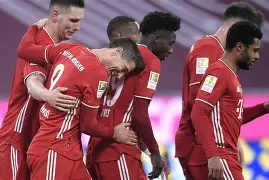 拜仁慕尼黑对霍芬海姆首发